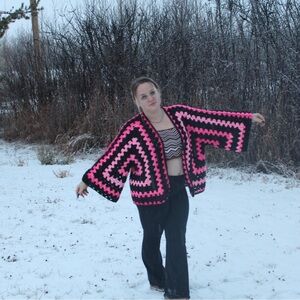 Crochet Granny Cardigan